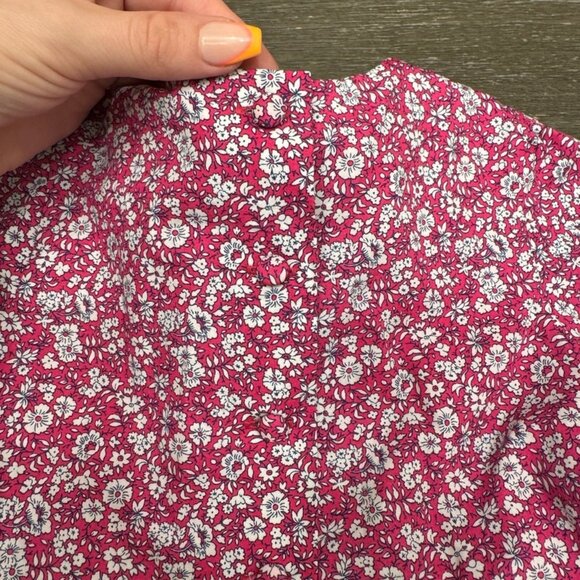 Ralph Lauren Baby Girl Toddler Floral Button Back Ruffle Dress Size 24M - Picture 3 of 4